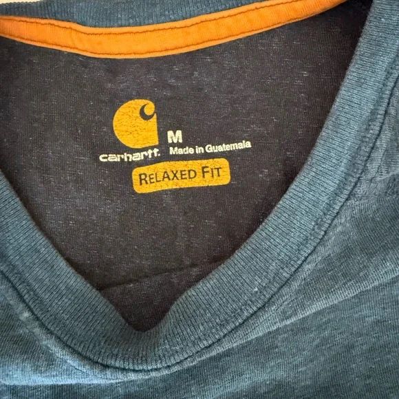 Carhartt Blue Short Sleeve Tee - Picture 2 of 4